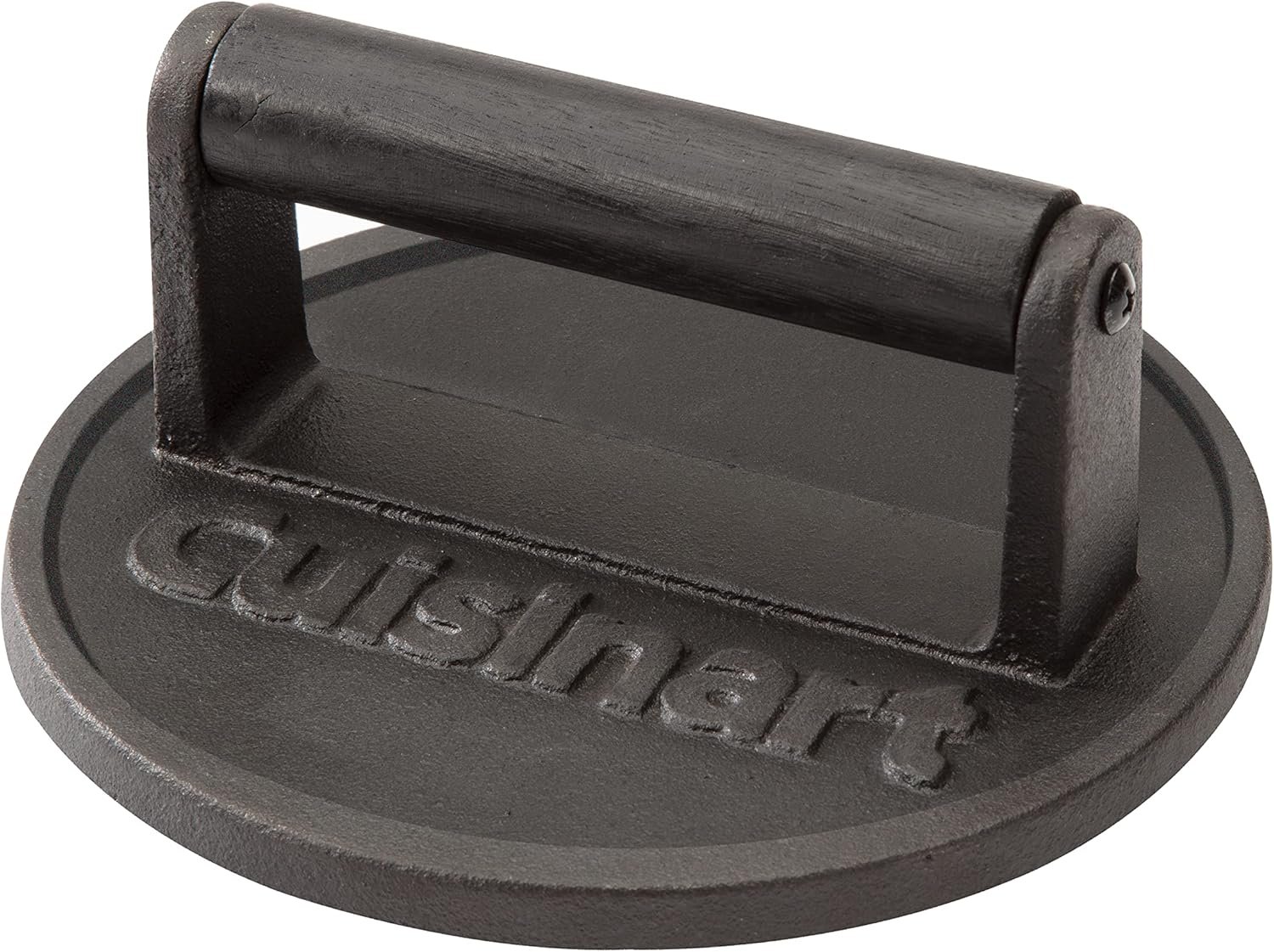 Cuisinart Smash Burger Press - Cast Iron with Heat-Resistant Handle (CISB-111C)