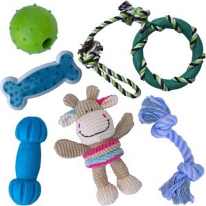 rocket & rex Dog Chew Toy Set ...