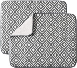 Subekyu Dish Drying Mats – Set of...