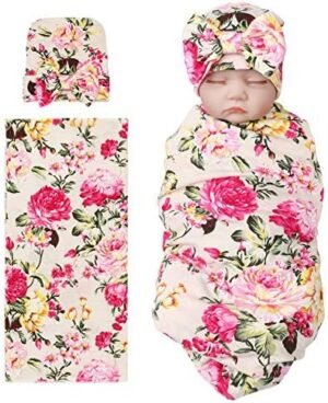 DRESHOW BQUBO Newborn Receiving Bla...