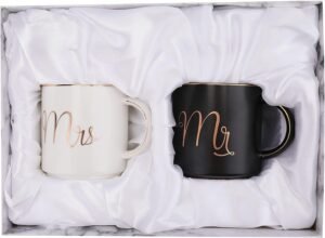 Yesland Mr & Mrs Ceramic Coffee...