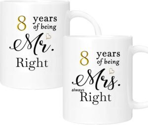 8 Year Anniversary Coffee Mug Gift ...