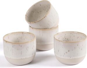 Ceramic Double-Walled Espresso Cups...