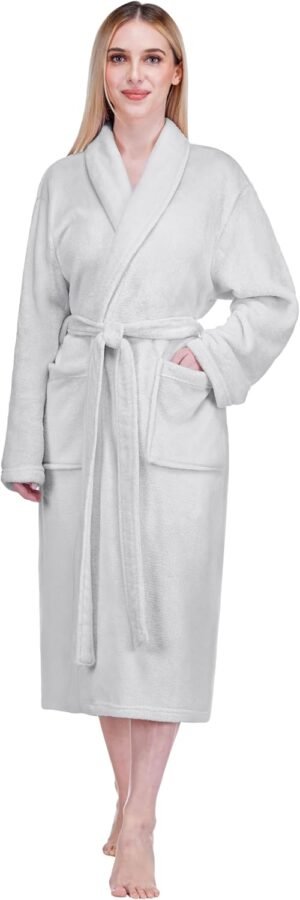 PAVILIA Women’s Plush Fleece Robe...
