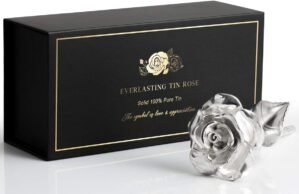 BESZONE Everlasting Tin Rose — 10...
