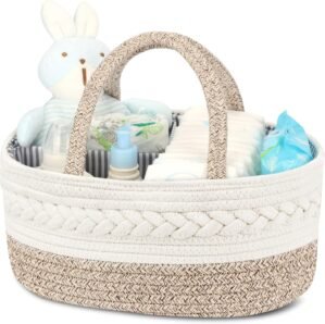 Maliton Cotton Rope Diaper Caddy Or...