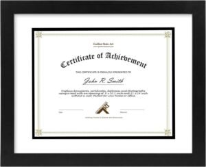 Golden State Art 11×14 Diploma...