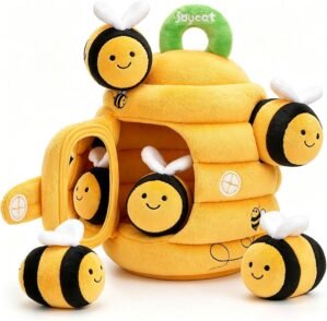 JoyCat Sensory Beehive Toy with 5 B...