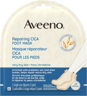 Aveeno Repairing CICA Foot Mask –...