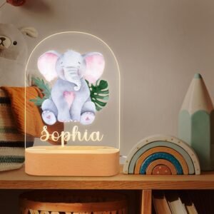 Personalized Kids Name LED Night Li...