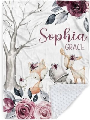 Personalized Baby Name Swaddle Blan...