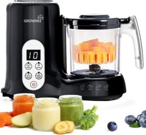 Grownsy Baby Food Maker — Steamer...