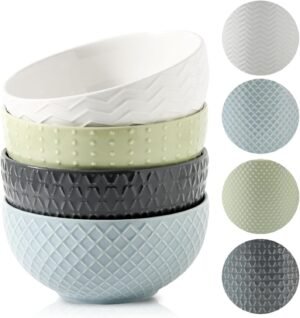 Hasense Ceramic Soup Bowls (Set of ...