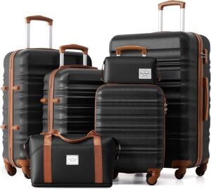 LONG VACATION 6-Piece Hardshell Lug...