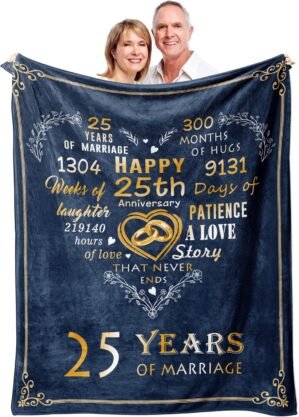 Mosslink 25th Anniversary Throw Bla...