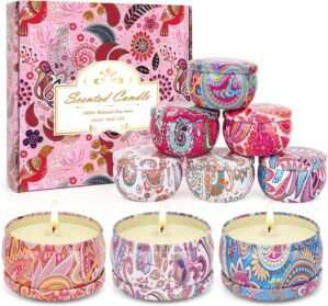 Aromatherapy Scented Candle Gift Se...