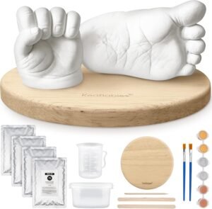 KeaBabies 3D Baby Hand & Foot C...
