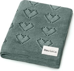 Bleu La La Heirloom Knit Heart Rece...