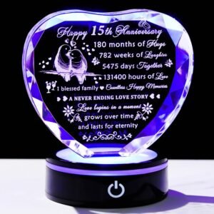 YWHL 15th Anniversary Crystal Heart...