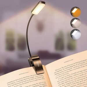 Gritin 9-LED Rechargeable Clip-On B...
