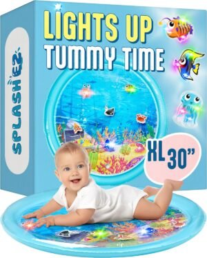 SplashEZ Light-Up Tummy Time Water ...