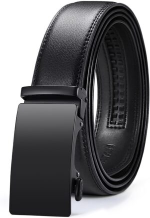 VATAN Ratchet Leather Belt for Men