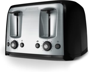 BLACK+DECKER 4-Slice Toaster (Extra...