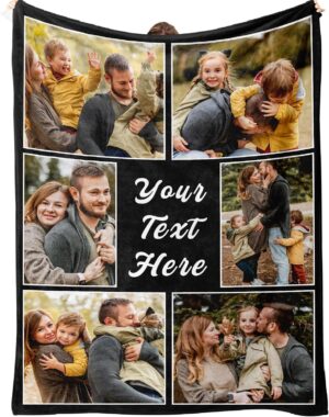 Custom Photo Blanket — Personaliz...