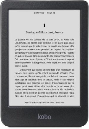Kobo Clara BW 6-inch eReader (Water...