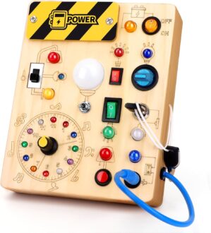 Grarain Montessori Busy Board for T...