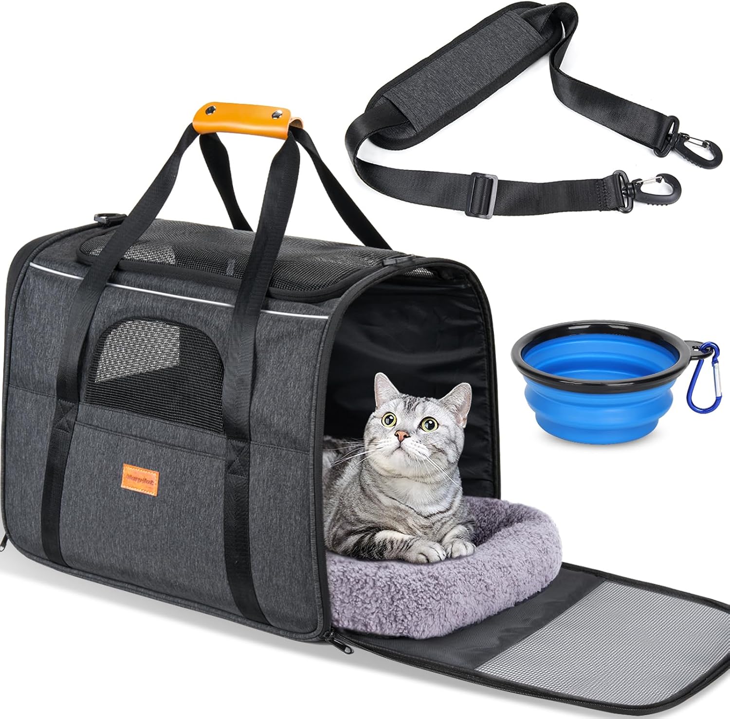 Morpilot Soft-Sided Cat & Small Dog Carrier