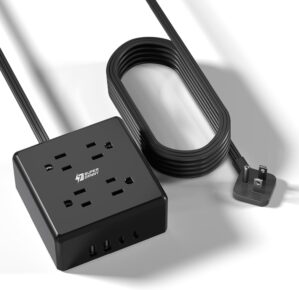 SUPERDANNY Extension Cord Power Str...