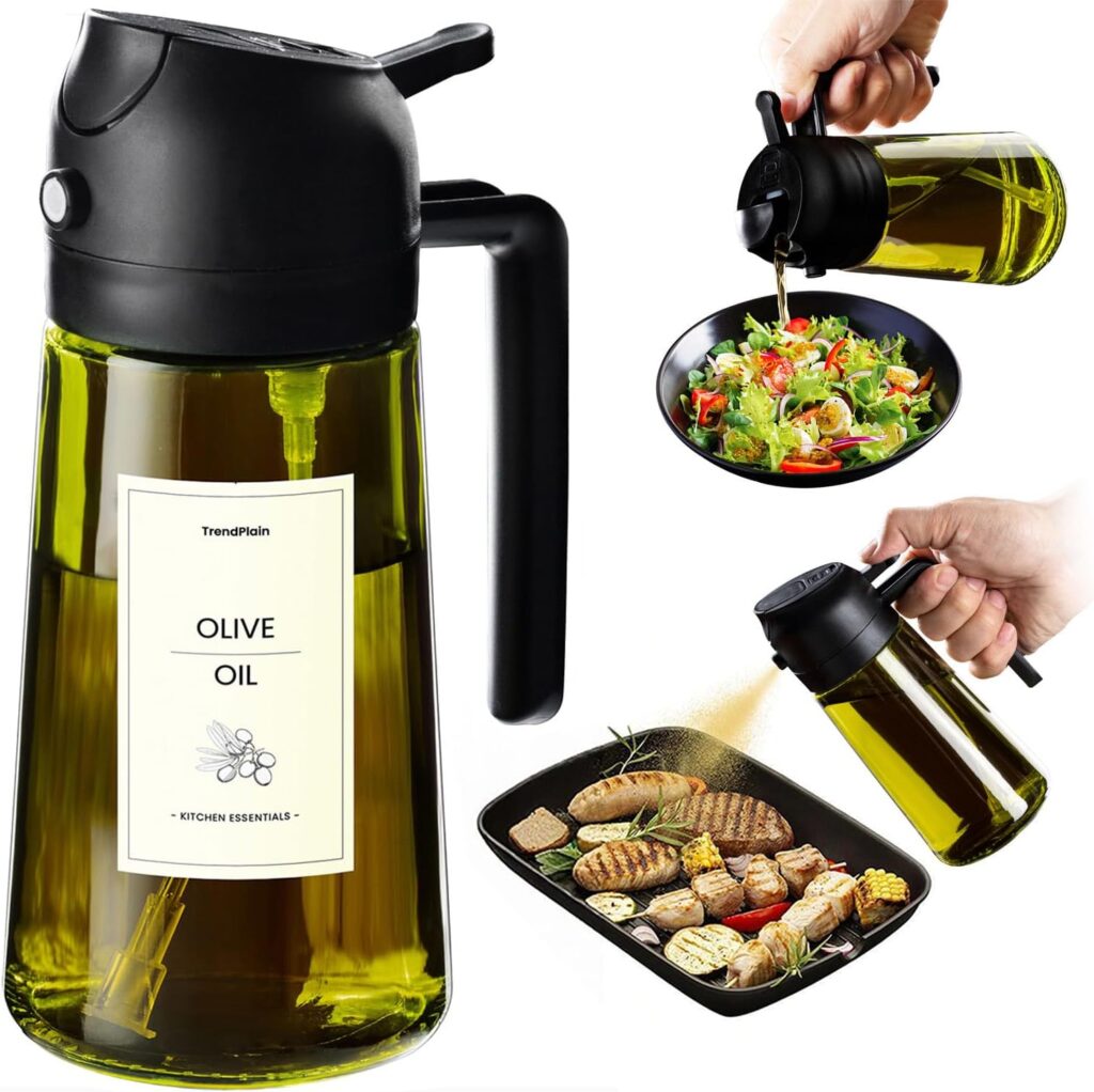 TrendPlain 2-in-1 Olive Oil Dispens...