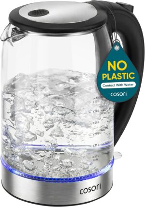 COSORI Glass Electric Kettle (1.7L,...