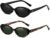 Breaksun Retro Oval Sunglasses