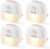 AUVON Plug-in Motion Sensor Night Light (4-Pack)