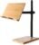 wishacc Bamboo Book Stand, Adjustable Reading Holder