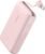 Belkin Portable Charger Power Bank USB C, 10000 mAh w/Integrated Cable, 20W Fast Charge USB-C Power Delivery, iPhone Charger, Apple iPhone 17, Air, Pro, Pro Max, iPad, Samsung Galaxy S25 – Pink