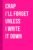 Crap I’ll Forget Unless I Write It Down: Pink Funny Gift Notebook Journal for Seniors, Elderly Mom, Best Friend Gifts for Women Over 50 60 70, Retirement Gifts for Coworkers Female