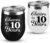 joytumbler 10th Anniversary Wine Tumblers (Set of 2)