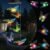 Toodour Solar Butterfly Wind Chimes (Color-Changing)