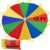 Sonyabecca Parachute, Kids Play Parachute 12ft with 12 Handles for Cooperation Group Game, Suitable for School, Outdoor, Summer Camp (12 Feet)
