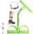 21 Fitness Resistance Bands-4 Tube Pedal Ankle Puller – New Sit up Leg Stretch Rope Exercise Bands with Handles, Stretching Workout Fitness Bands for Arm Weights Exercise Equipment