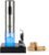 Secura Electric Wine Opener, Automatic Electric Wine Bottle Corkscrew Opener with Foil Cutter, Rechargeable (Stainless Steel)