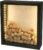 11×12 Shadow Box with Slot-Wine Cork Holder-Ticket Display Case Frame Come with Light-Beer Caps Show case-Christmas Home Decoration (Black)