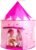 Play22 Play Tent Princess Castle Pink – Features Glow in The Dark Stars – Portable – Kids Pop Up Tent Foldable Into A Carrying Bag – Indoor and Outdoor Use – Original