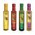 Mantova Organic Flavored Extra Virgin Olive Oil Variety Pack – Includes Garlic, Basil, Chili, and Lemon (8.5 oz Bottles, Pack of 4) – Ideal for Cooking, Dressing, Marinating, and a Thoughtful Gift for Food Lovers