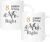 8 Year Anniversary Coffee Mug Gift Set (Set of 2)