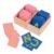 Adena Montessori Lower and Capital Case Sandpaper Letters,Early Child Development Learning Material,ABC Alphabet Preschool Toy Baby English Letters Language Teaching,Montessori Flash Cards for Kids
