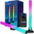 Govee RGBIC Light Bars, 15 Inches WiFi TV Backlight Suitable for 45-70 inch TVs, Smart Light Bars with Multiple Placement Options, Work with Alexa and Google Assistant, Black
